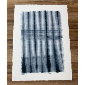 Pottery Barn Indigo Textile Print (not framed)‎